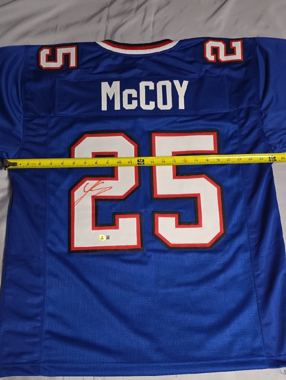 LeSean McCoy Autograhed Football Jersey - Picture 5 of 6